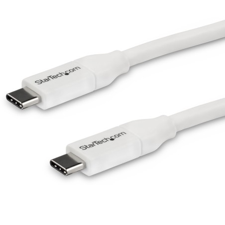 "High-Speed StarTech.com USB-C to USB-C Cable with 5A Power Delivery - USB2C5C4MW"